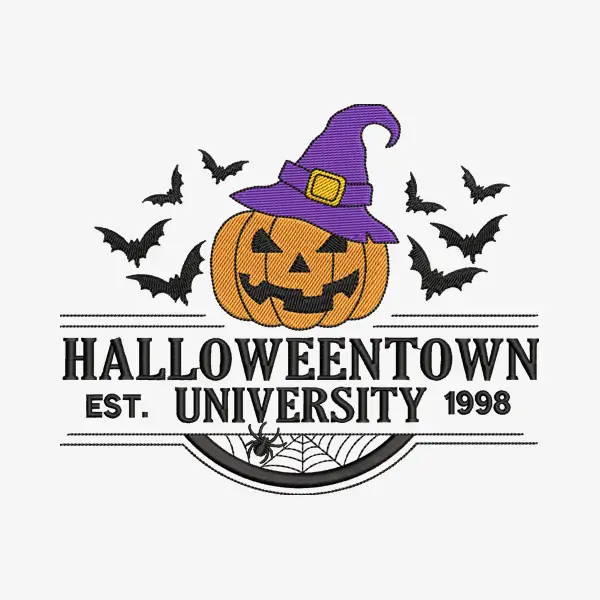 Halloween Embroidery Design
