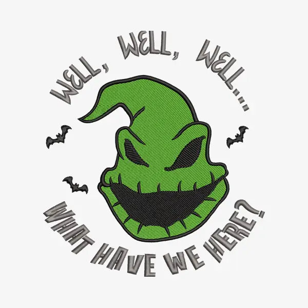 Halloween Embroidery Design