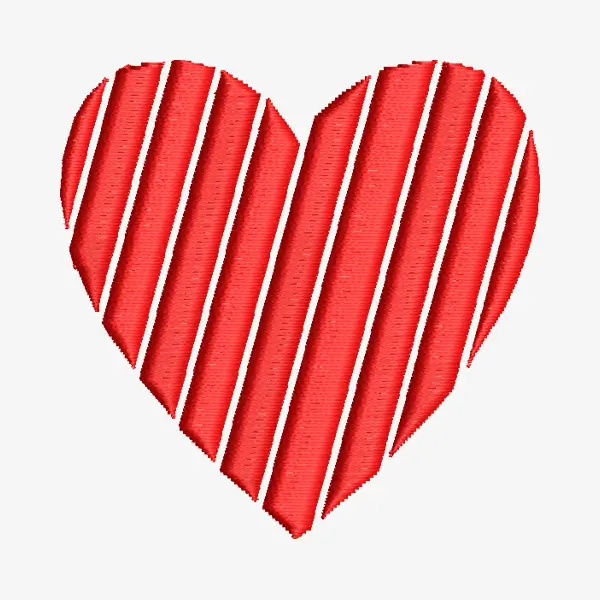 Heart Embroidery Design