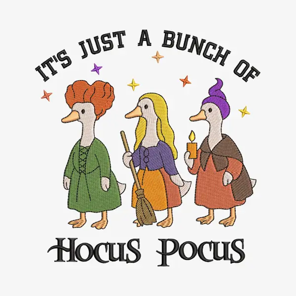 Just a Spooky Goose Embroidery Designs