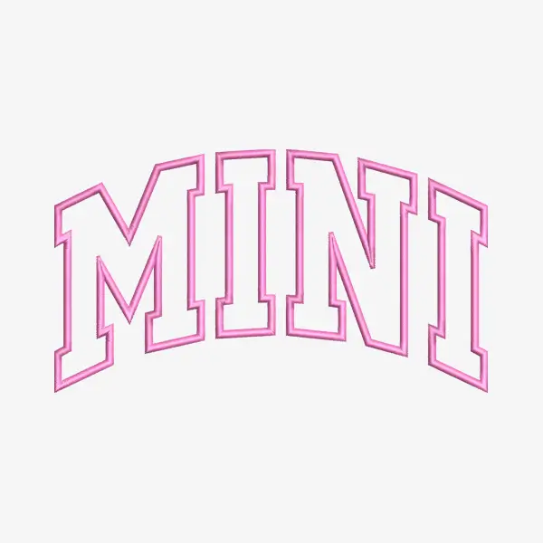 Mini Applique Embroidery Design