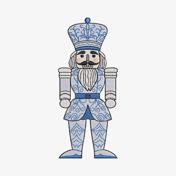 Nutcracker Embroidery Design