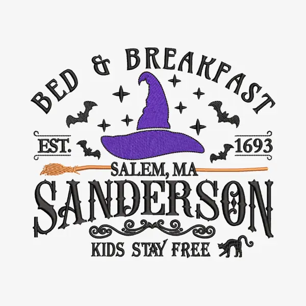 Salem Embroidery Design