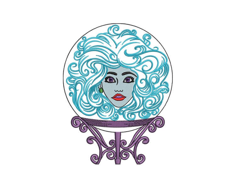 Halloween Embroidery Design