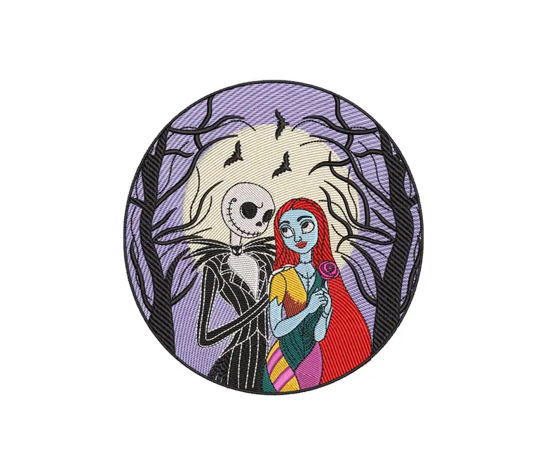Halloween Embroidery Design