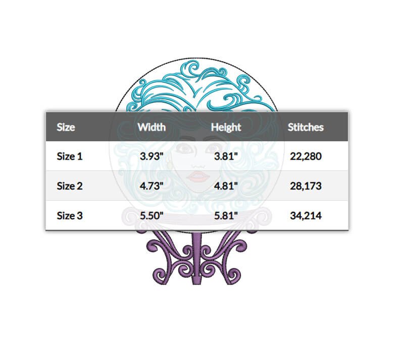 Halloween Embroidery Design, Creepy Madam Leota Halloween Designs, Hitch Hiking Ghosts, Leota Crystal Ball Digital Machine Embroidery Files