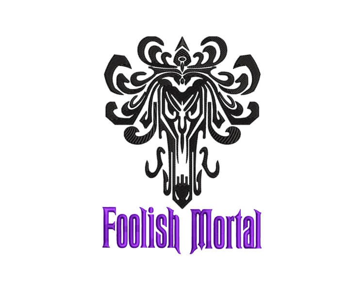 Halloween Fool Mortal Embroidery Design, Hitchhiking Ghosts Embroidery Design, Halloween Mansion Embroidery Design 3 Size - Digital Download