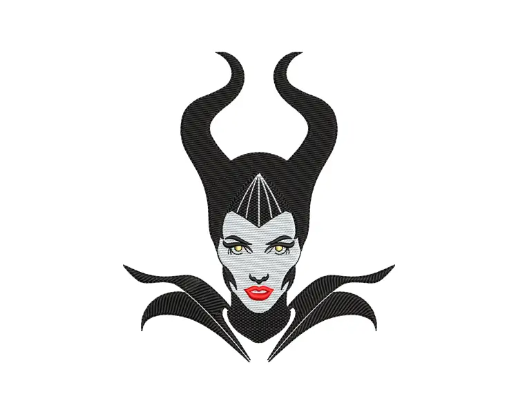 Mistress of Evil Villains Embroidery Design