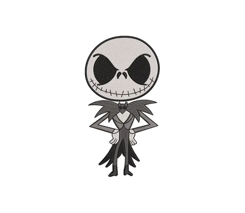 Pumpkin King of Halloween Embroidery Design