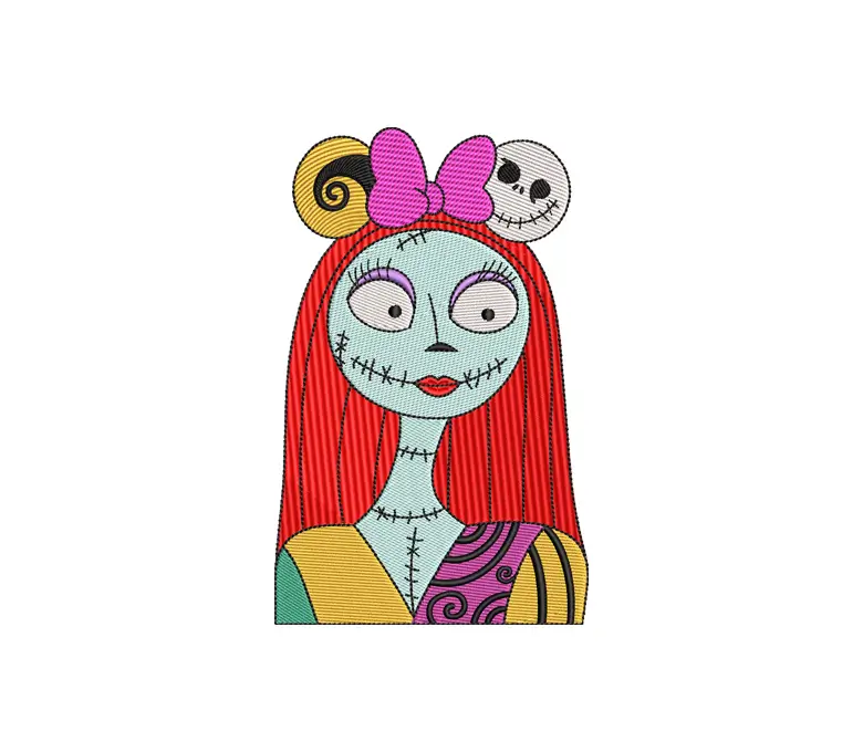 Pumpkin Queen Embroidery Design