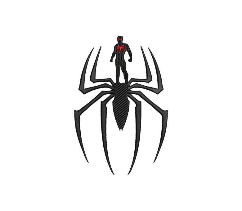 Spider Web Machine Embroidery Design