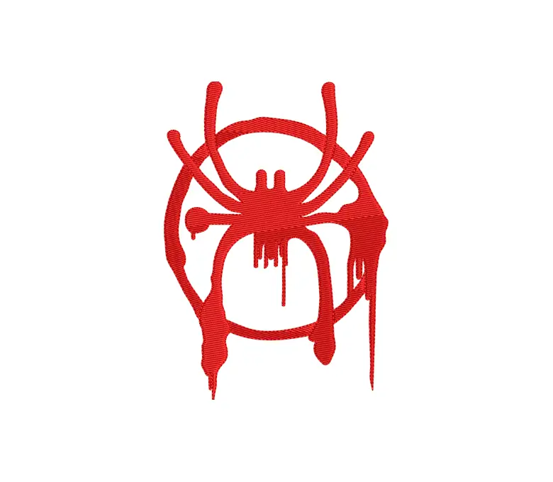 Spider Web Machine Embroidery Design